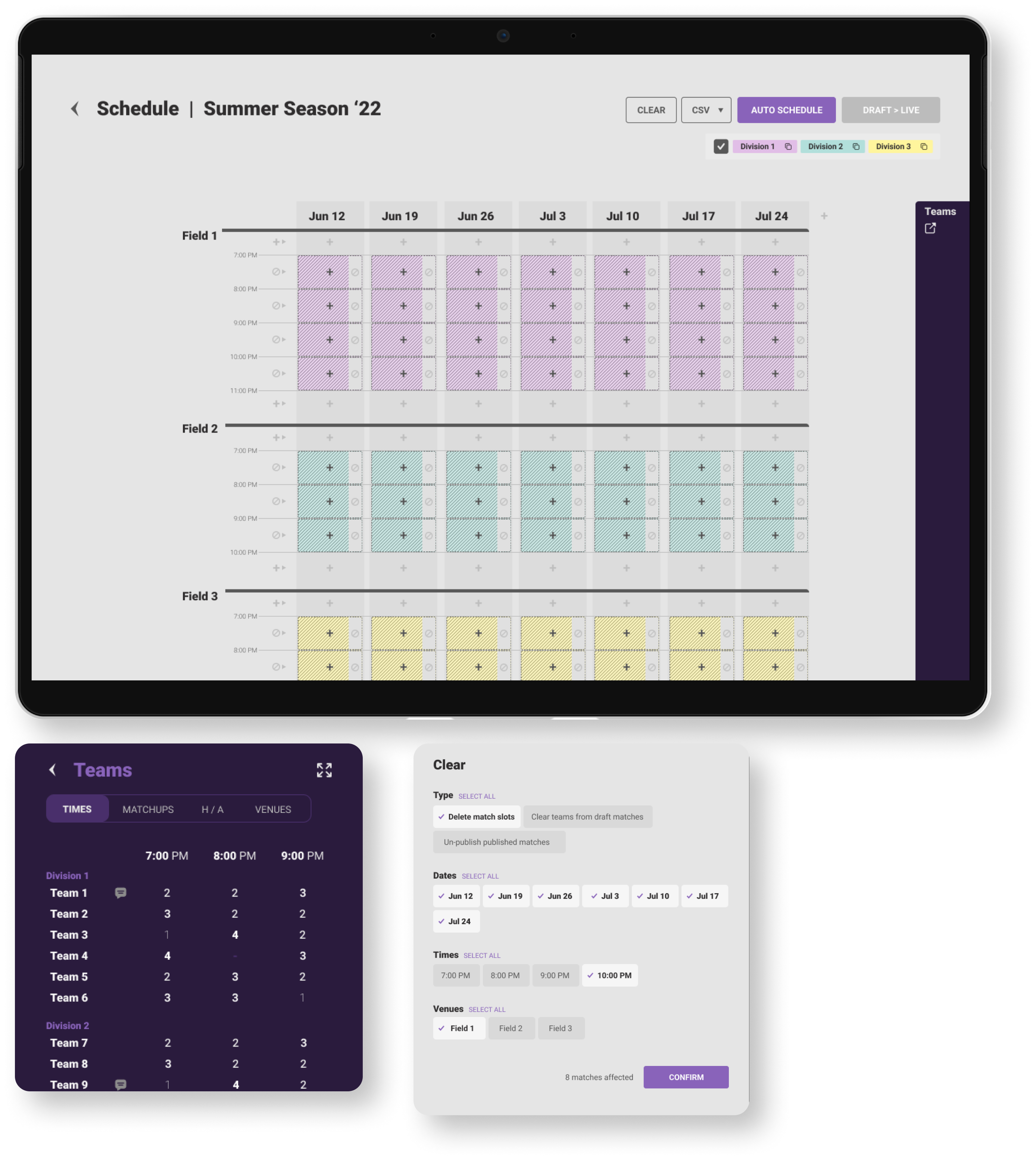 AREENA - League Management Software